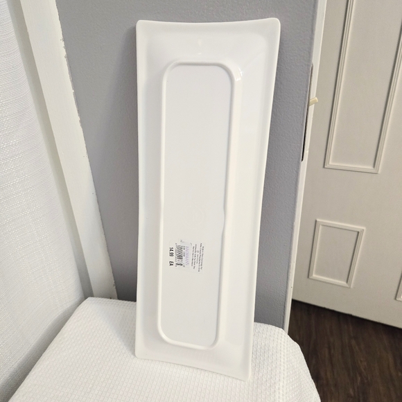 Keller Charles Melamine Christmas Serving Dish Tray Gail Flores Winterland - Picture 3 of 8